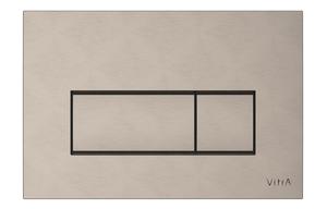 VitrA Loop Square Flush Plate - Brushed Nickel